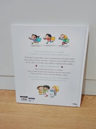 Libro infantil  Nos tratamos bien (Lucía Serrano)