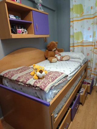 Dormitorio juvenil completo