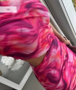 Vestidos largos estampados talla única