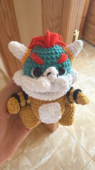Amigurumi de Bowser