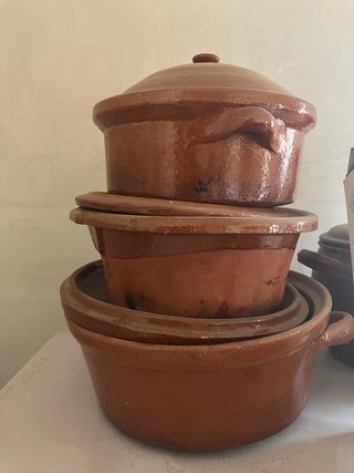 Lote Cazuelas y Ollas Barro Tradicionales