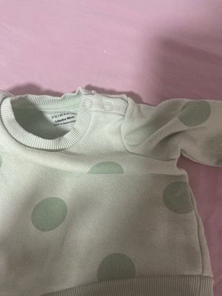 Chándal de Bebé con Estampado de Lunares