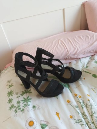 Sandalias de Plataforma Marypaz Negras