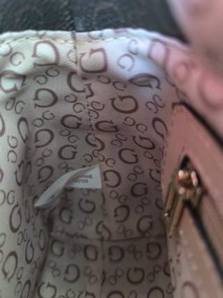 Bolso Guess Marrón y Dorado