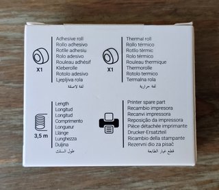 MINI IMPRESORA TÉRMICA ALE-HOP + 3 PACKS RECAMBIO