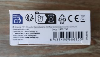 MINI IMPRESORA TÉRMICA ALE-HOP + 3 PACKS RECAMBIO