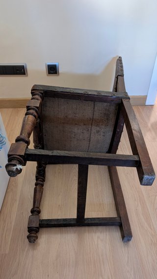 Silla Antigua Estilo Enrique II