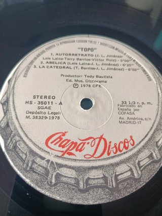 Vinilo Topo