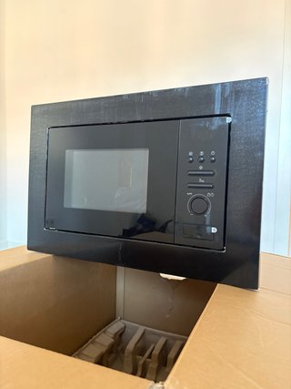 Microondas Integrable Lagan Ikea Negro