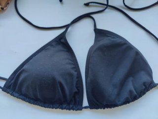 Sujetador de bikini negro