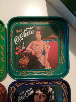 Sottobicchieri Coca Cola in Latta
