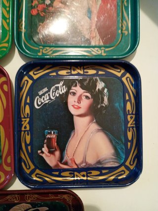 Sottobicchieri Coca Cola in Latta