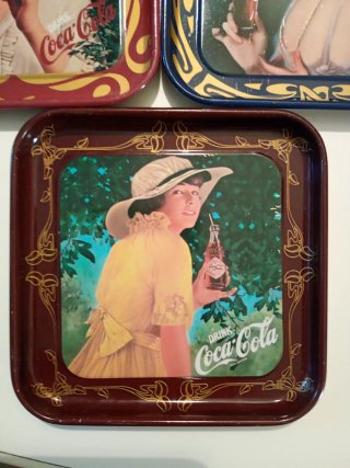 Sottobicchieri Coca Cola in Latta