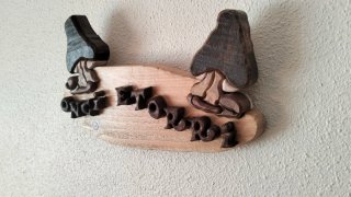 Letrero de madera Ongi Etorri
