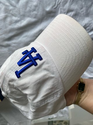 Gorra blanca Los Ángeles LA