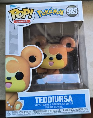 Funko Pop! Games Pokémon Teddiursa 985