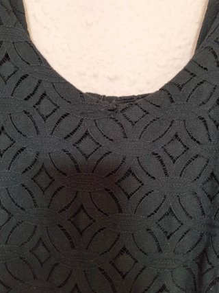 Mono Negro Mango Talla S