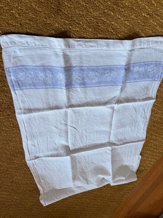 Set 4 teli in lino vintage