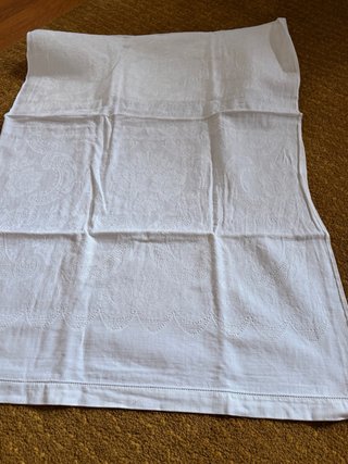 Set 4 teli in lino vintage