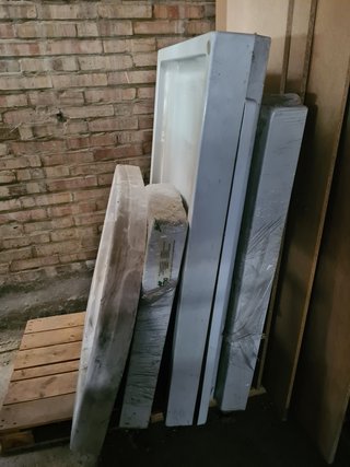 Platos de ducha blancos