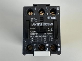 Contactor Tripolar Fantini Cosmi HR46 - 46A / 90A