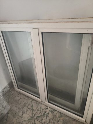 Ventana de Aluminio Blanca
