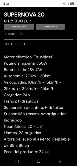 Moto Eléctrica Zoom