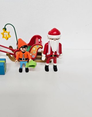 Trineo Navideño Playmobil con Reno