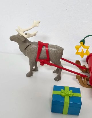 Trineo Navideño Playmobil con Reno