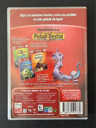 Monstruos S.A. Pinball Bestial PC Disney Pixar