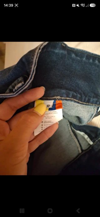 Falda pantalón vaquera Talla M