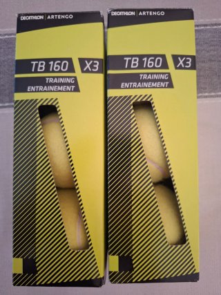 6 Pelotas Tenis Entrenamiento Artengo TB 160