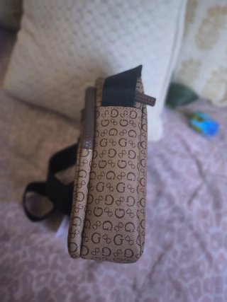 Bandolera Guess Beige y Marrón