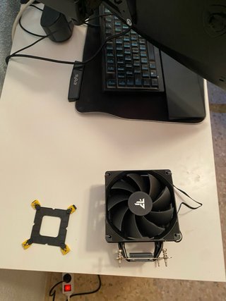 Disipador Cooler 4 Tubos Negro