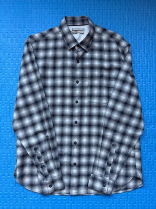 Camisa Franela Cuadros Mango Man (MNG) - Talla M