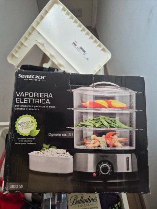 Vaporera Eléctrica Silvercrest