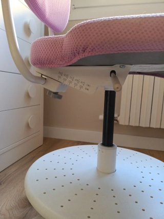 Silla de escritorio infantil rosa