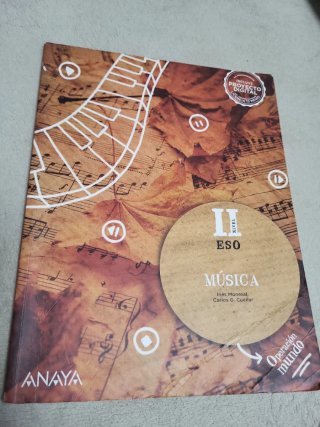 Libro Música 2º ESO Anaya