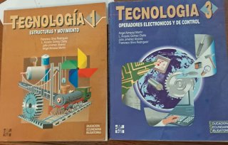 Lote dos libros tecnologia ESO 1 y 3
