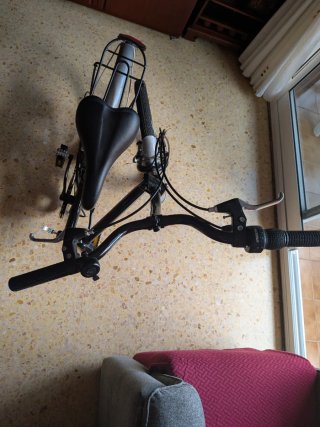 Bicicleta plegable F-Park (necesita reparación)