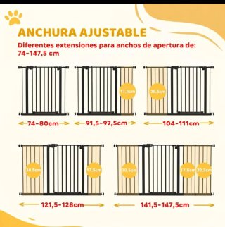 Barrera de seguridad para mascotas