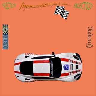 SCALEXTRIC. SCX. ASTON MARTIN DBR 9 YOUNG DRIVER