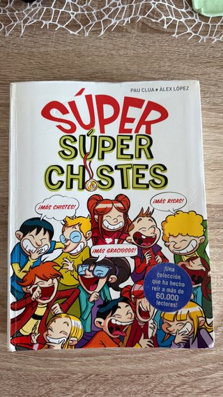 Libro Súper Súper Chistes - Pau Clua y Àlex López