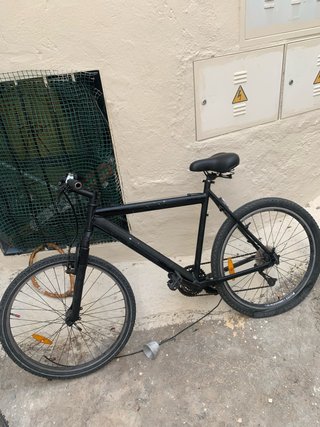 Bicicleta de Montaña Negra