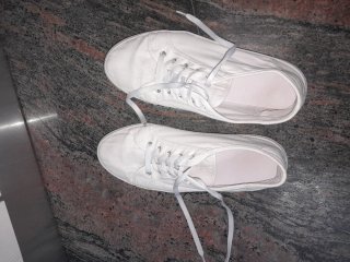 Sneakers bianche uomo/donna taglia 44