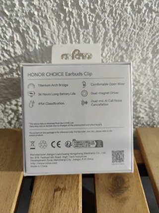 HONOR CHOICE Earbuds Clip - Sin estrenar - Negro