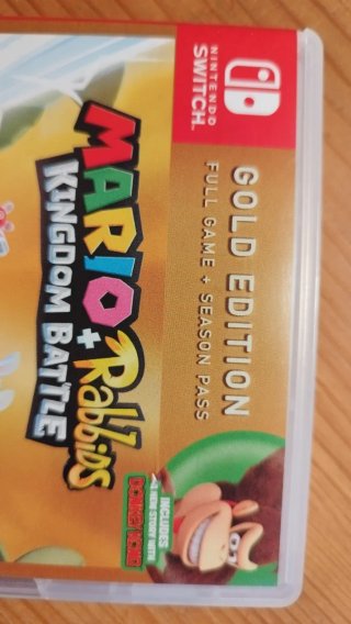 Mario + Rabbids Kingdom Battle Gold Edition Switch