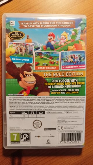 Mario + Rabbids Kingdom Battle Gold Edition Switch