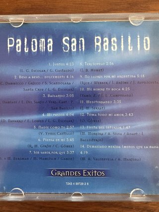 Paloma San Basilio - Grandes Éxitos CD
