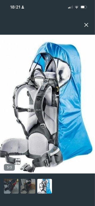 Mochila Portabebé Deuter
